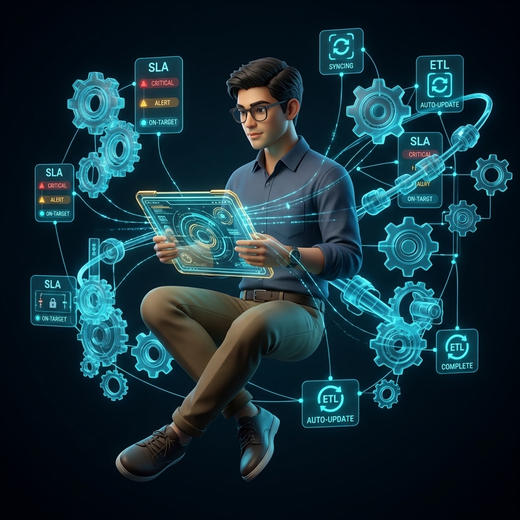 3D Operations Analyst Character